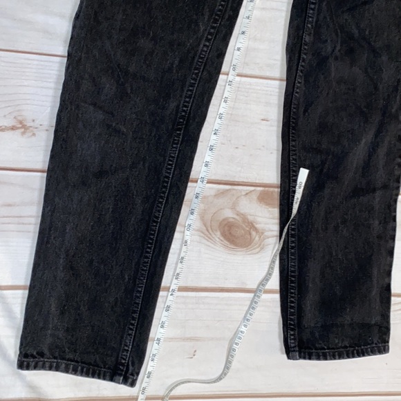 Lands End Vintage Black Mom Jeans 10 - Picture 5 of 8